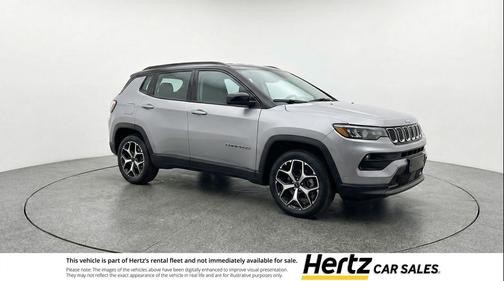 Silver Zynith Metallic Clearcoat 2025 Jeep Compass Limited