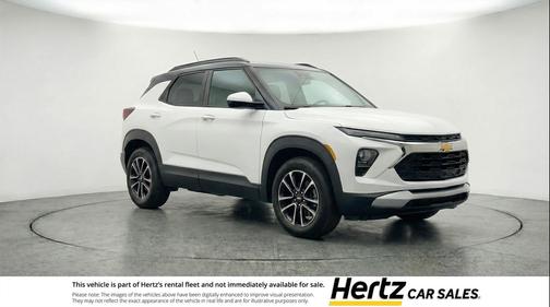 Summit White 2025 Chevrolet Trailblazer LT