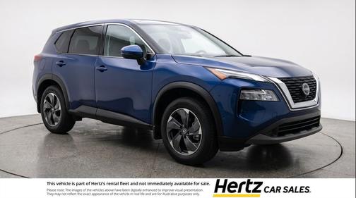 Deep Ocean Blue Pearl 2025 Nissan Rogue SV