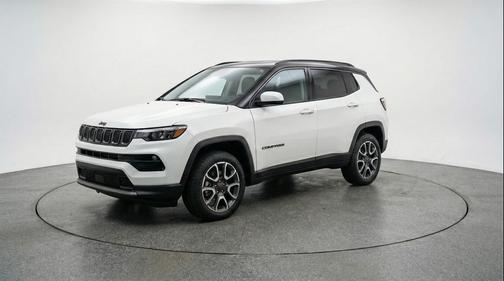 Bright White Clearcoat 2025 Jeep Compass Trailhawk