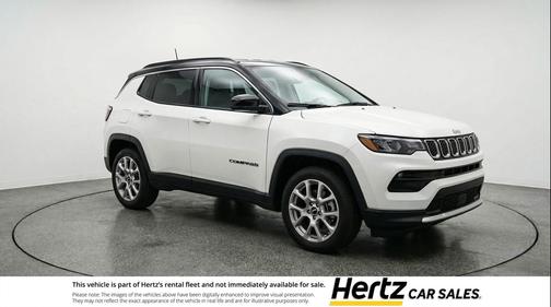 Bright White Clearcoat 2025 Jeep Compass Limited
