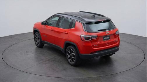 Red Hot Pearlcoat 2025 Jeep Compass Limited