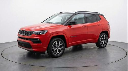 Red Hot Pearlcoat 2025 Jeep Compass Limited
