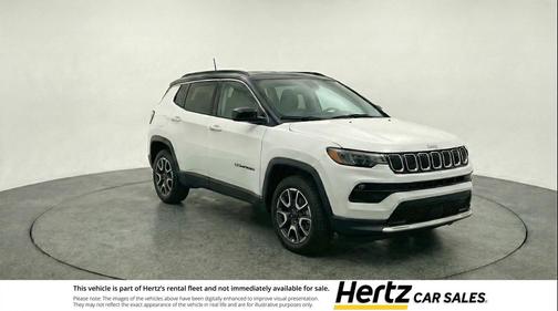 Bright White Clearcoat 2025 Jeep Compass Trailhawk