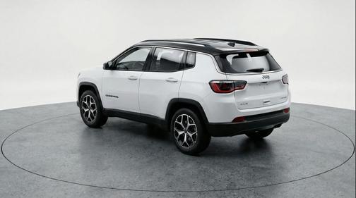 Bright White Clearcoat 2025 Jeep Compass Limited