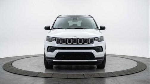 Bright White Clearcoat 2025 Jeep Compass Limited