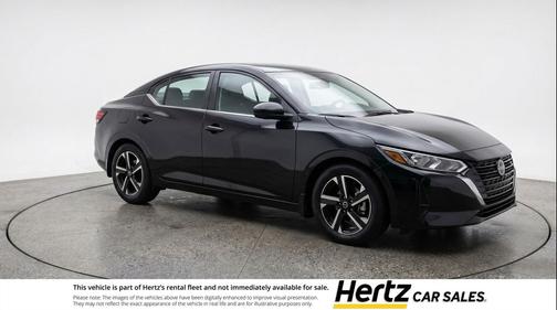 Super Black 2025 Nissan Sentra SV