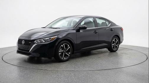 Super Black 2025 Nissan Sentra SV