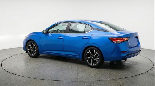 Electric Blue Metallic 2025 Nissan Sentra SV