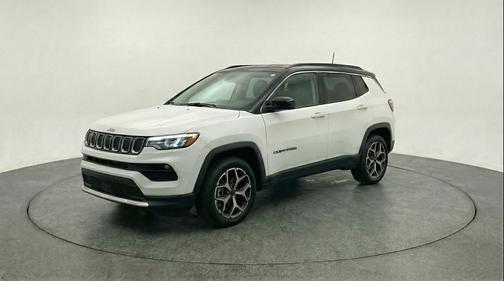 Bright White Clearcoat 2025 Jeep Compass Limited