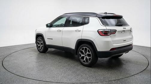 Bright White Clearcoat 2025 Jeep Compass Limited