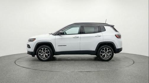 Bright White Clearcoat 2025 Jeep Compass Limited