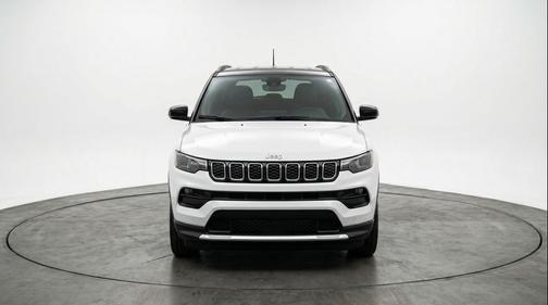 Bright White Clearcoat 2025 Jeep Compass Limited