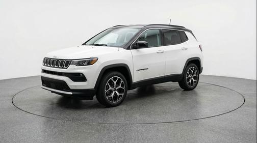 Bright White Clearcoat 2025 Jeep Compass Limited