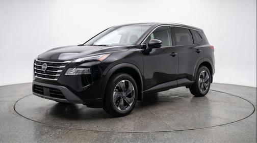 Super Black 2025 Nissan Rogue SV