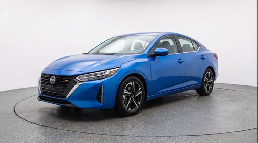 Electric Blue Metallic 2025 Nissan Sentra SV