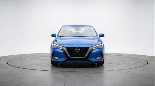 Electric Blue Metallic 2025 Nissan Sentra SV