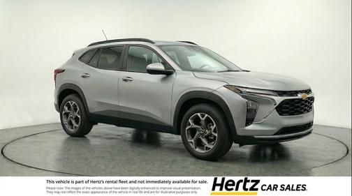 Sterling Gray Metallic 2025 Chevrolet Trax LT
