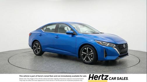 Electric Blue Metallic 2025 Nissan Sentra SV