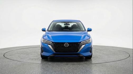 Electric Blue Metallic 2025 Nissan Sentra SV