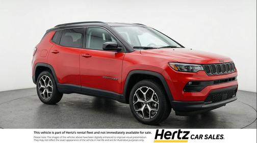 Red Hot Pearlcoat 2025 Jeep Compass Limited