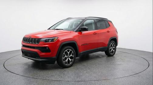 Red Hot Pearlcoat 2025 Jeep Compass Limited