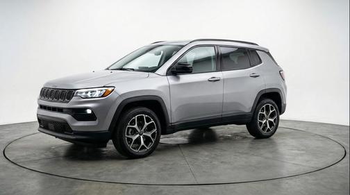 Silver Zynith Metallic Clearcoat 2025 Jeep Compass Limited