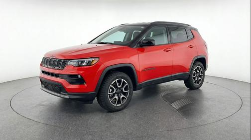 Red Hot Pearlcoat 2025 Jeep Compass Trailhawk