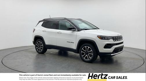 Bright White Clearcoat 2025 Jeep Compass Trailhawk