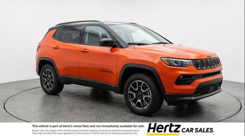 Red Hot Pearlcoat 2025 Jeep Compass Trailhawk