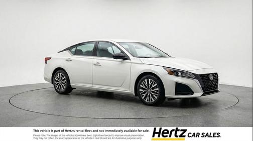Glacier White 2025 Nissan Altima SV FWD