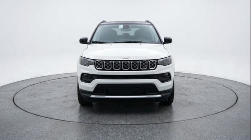 Bright White Clearcoat 2025 Jeep Compass Limited