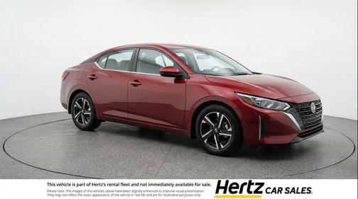 Rosewood Metallic 2025 Nissan Sentra SV