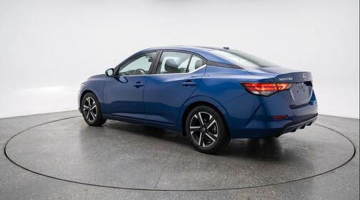 Electric Blue Metallic 2025 Nissan Sentra SV