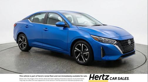 Electric Blue Metallic 2025 Nissan Sentra SV
