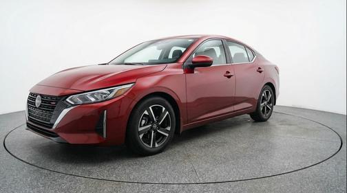 Rosewood Metallic 2025 Nissan Sentra SV