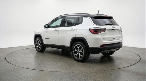 Bright White Clearcoat 2025 Jeep Compass Limited
