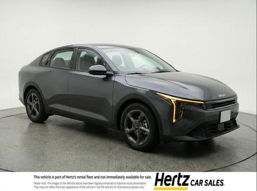 Interstellar Gray 2025 Kia K4 LXS