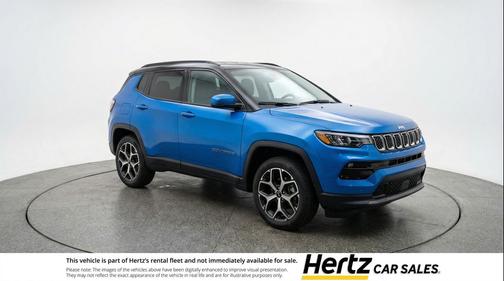 Blue 2025 Jeep Compass Limited