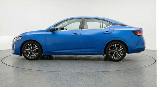Electric Blue Metallic 2025 Nissan Sentra SV