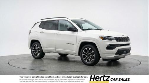 Bright White Clearcoat 2025 Jeep Compass Trailhawk