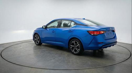 Electric Blue Metallic 2025 Nissan Sentra SV