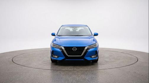Electric Blue Metallic 2025 Nissan Sentra SV