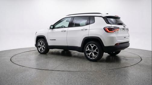 Bright White Clearcoat 2025 Jeep Compass Limited