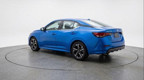 Electric Blue Metallic 2025 Nissan Sentra SV