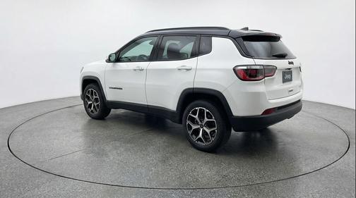 Bright White Clearcoat 2025 Jeep Compass Limited