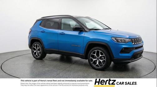 Hydro Blue Pearlcoat 2025 Jeep Compass Limited