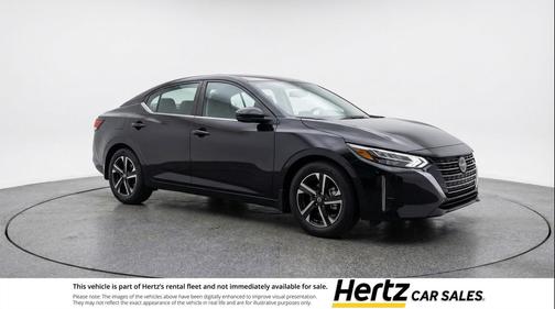 Super Black 2025 Nissan Sentra SV
