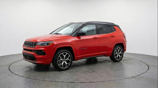 Red Hot Pearlcoat 2025 Jeep Compass Limited
