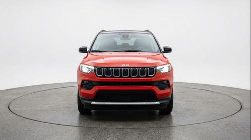 Red Hot Pearlcoat 2025 Jeep Compass Limited
